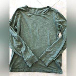 J crew long sleeve top size small